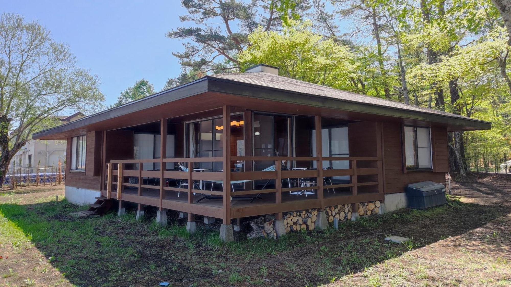N Yamanakako Club Villa Bagian luar foto